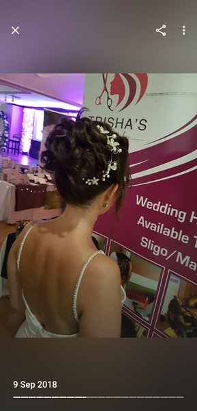 Trisha's Hair Salon / Wedding Hair €250