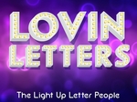 Lovin Letters LED Lights €250